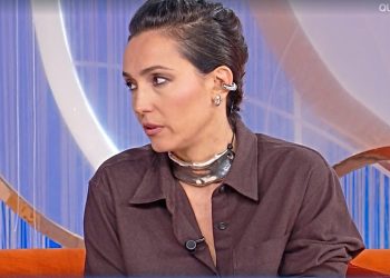 Caterina Balivo, ospite le fa dubitare a La volta buona (Screen Raiplay)