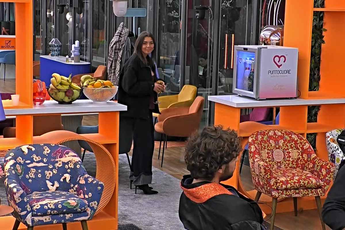 Grande Fratello 2025, Mattia offende Grazia (Screen Mediaset Infinity)