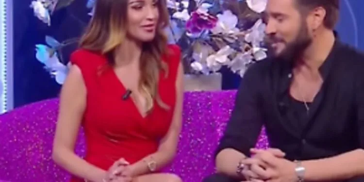 delia duran e alex belli figlio