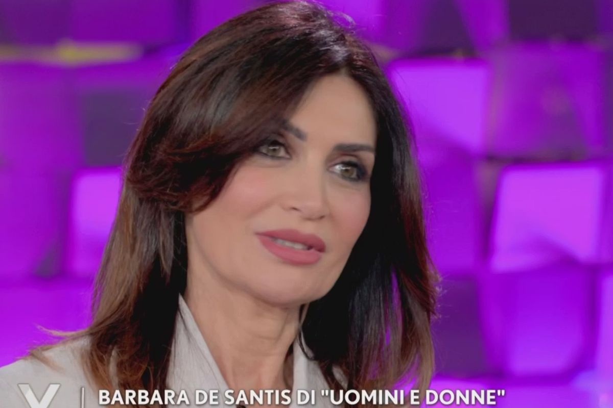 Barbara De Santi (Foto: screen Mediaset Infinity)