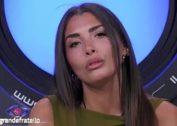 Grazia al GF (Foto: screen Mediaset Infinity)