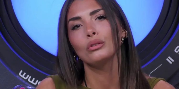 Grazia al GF (Foto: screen Mediaset Infinity)