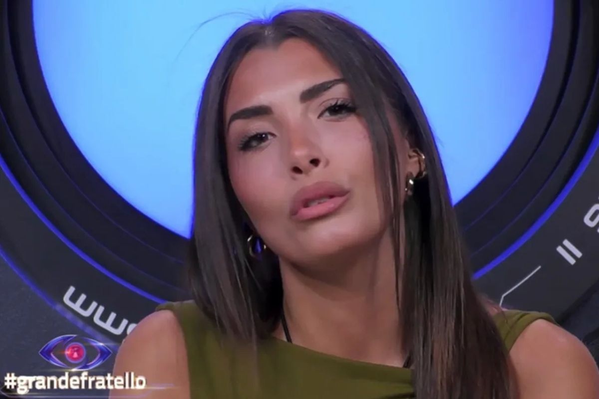 Grazia al GF (Foto: screen Mediaset Infinity)