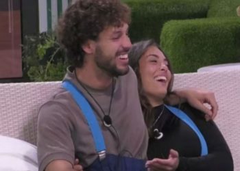 Grazia e Mattia al GF (Foto: screen Mediaset Infinity)