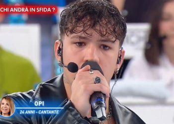 Opi ad Amici 25 (Foto: screen Mediaset Infinity)