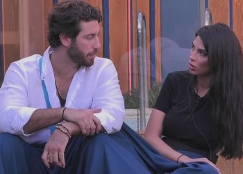 Omer e Rasha al Grande Fratello 2025 (Foto: screen Mediaset Infinity)