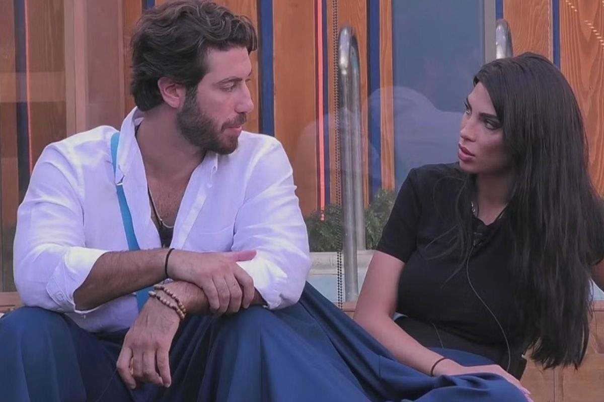 Omer e Rasha al Grande Fratello 2025 (Foto: screen Mediaset Infinity)