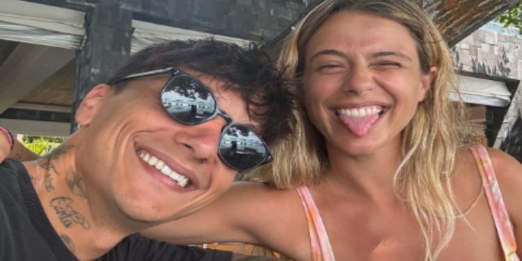 Ultimo e la compagna Jacqueline Luna Di Giacomo. (Foto: Web)