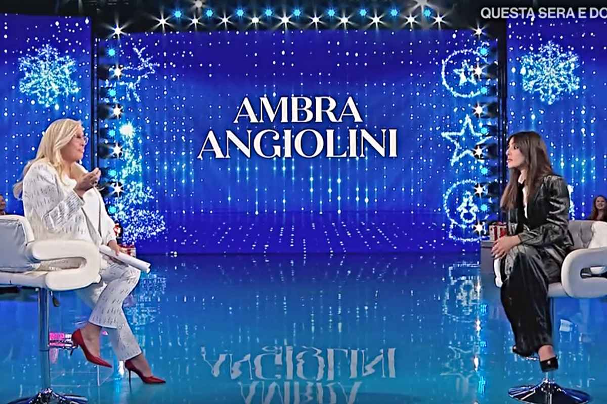 Ambra Angiolini innamorata (Screen Raiplay)