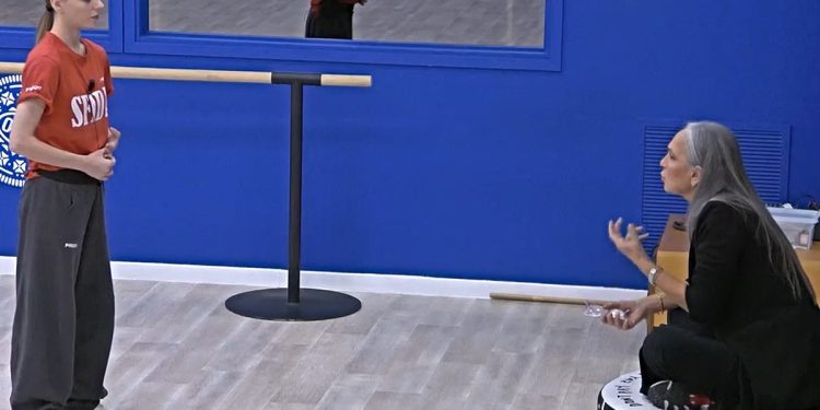 Amici 25, Alessandra Celentano spiazza Giorgia (Screen Witty Tv)