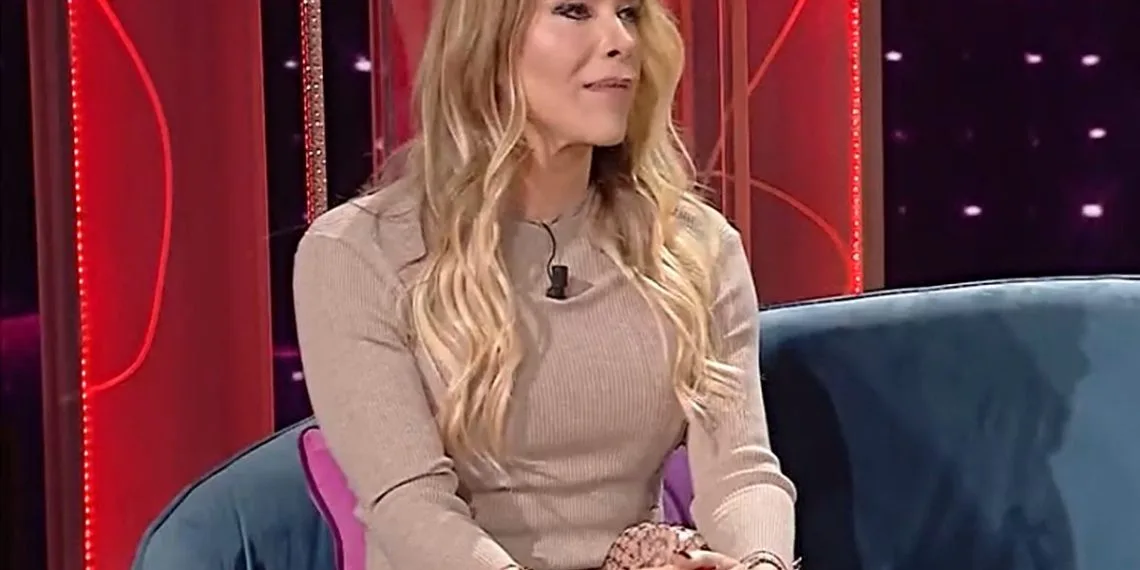 Genny Urtis parla di un'altra vip tirchia (Screen Raiplay)