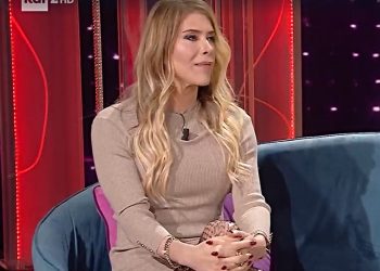 Genny Urtis parla di un'altra vip tirchia (Screen Raiplay)