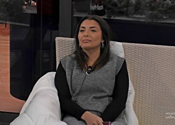 Emozioni per Grazia Kendi dopo l'incontro con Mattia al Grande Fratello (Screen Mediaset Infinity)