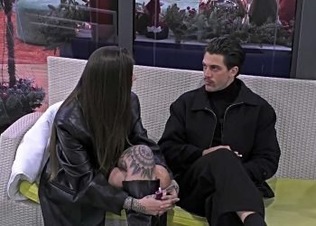 Grande Fratello 2025, incomprensioni tra Jonas e Anita (Screen Mediaset Infinity)