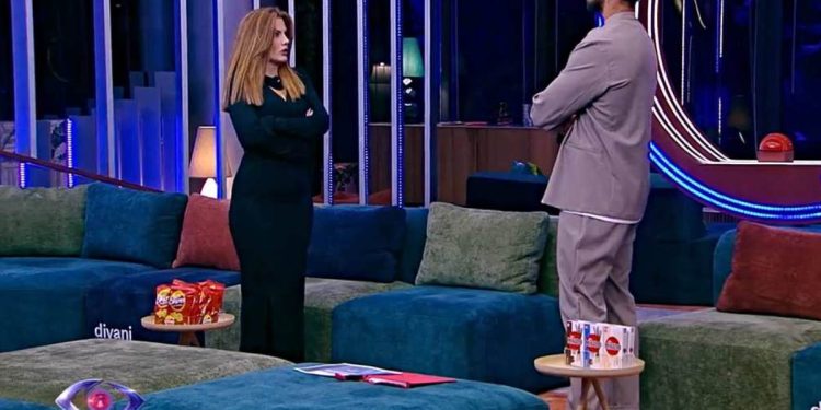 Grande Fratello l'ex di Domenico D'Alterio, Valentina Piscopo, delusa (Screen Mediaset Infinity)