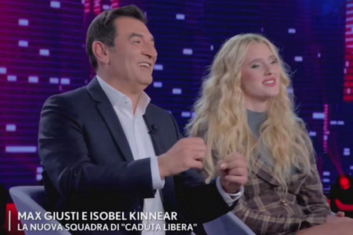 Max Giusti e Isobel Kinnear Caduta Libera