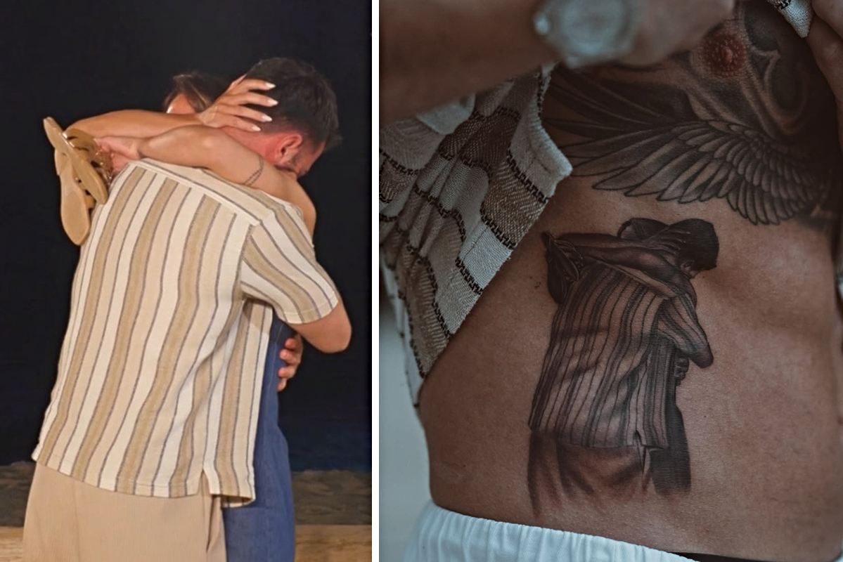 Temptation Island, Marco Raffaelli stupisce con il gesto per l'ex Denise Rossi (Collage screen Ig)