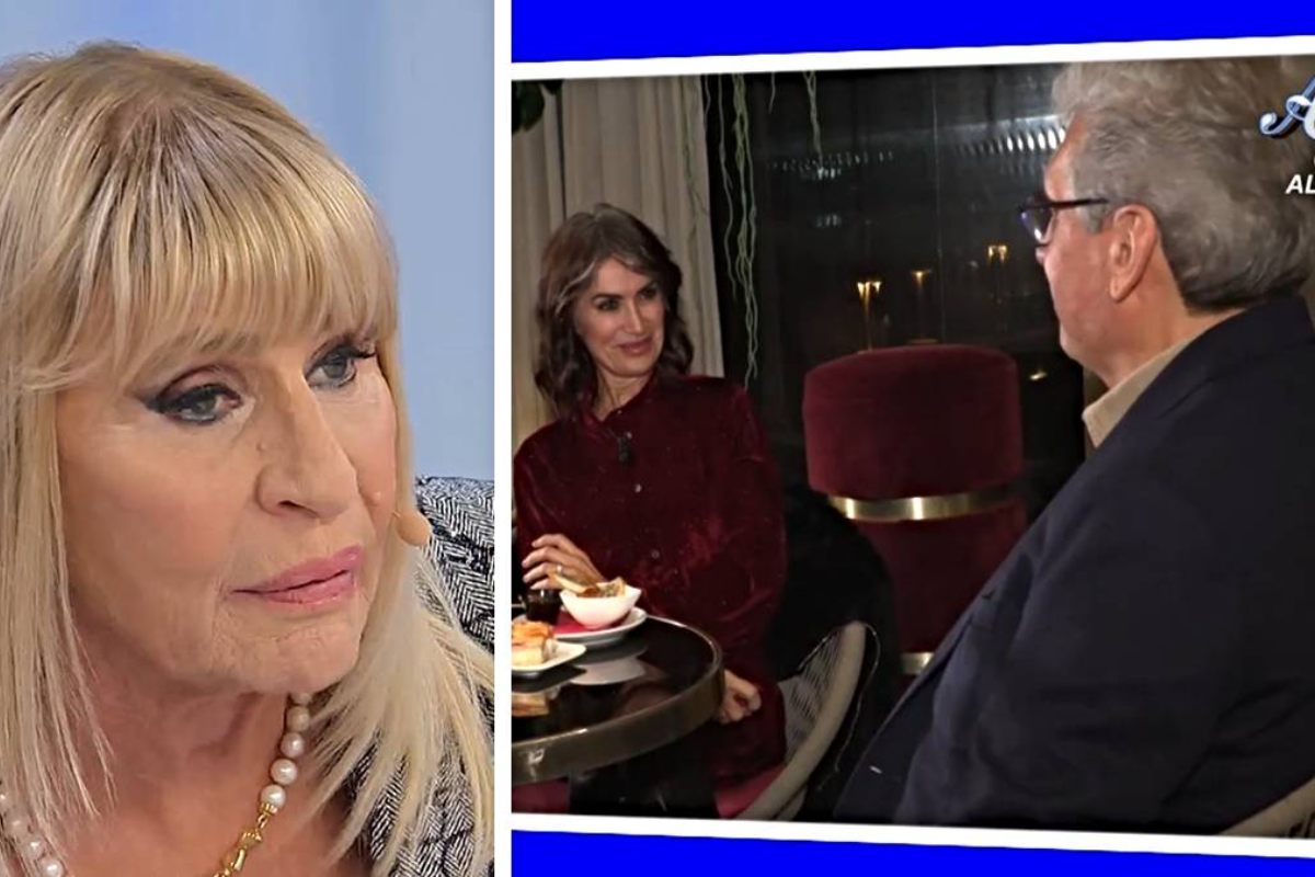 Gemma Galgani furiosa con Mario a Uomini e Donne (Screen Witty Tv)