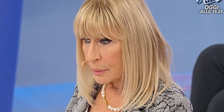 Uomini e Donne, Gemma Galgani furiosa con Mario (Screen Witty Tv)