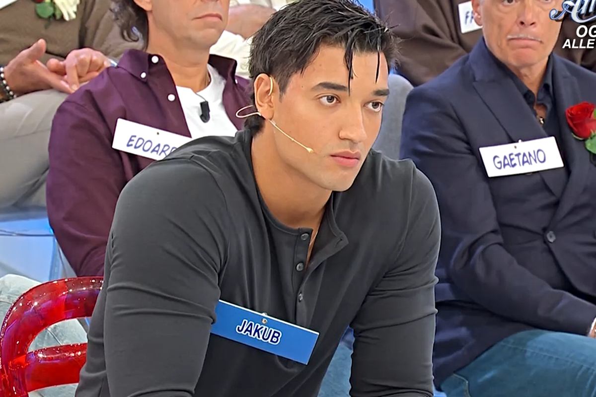 Jakub delude Sara Guadenzi a Uomini e Donne (Screen Witty tv)