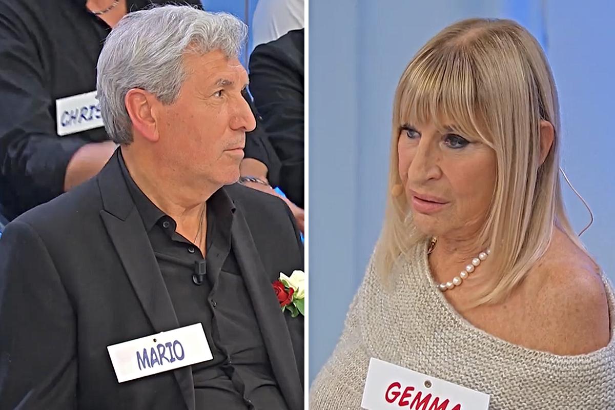 La decisione di Mario stupisce Barbara a Uomini e Donne (Collage screen Witty Tv)