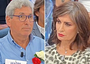 Uomini e Donne, la decisione di Mario stupisce Barbara (Collage screen Witty Tv)