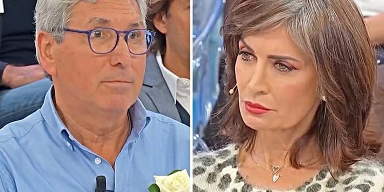 Uomini e Donne, la decisione di Mario stupisce Barbara (Collage screen Witty Tv)