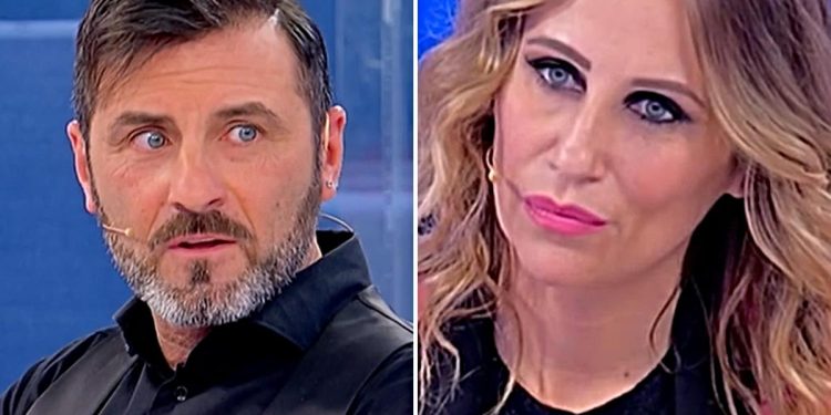 Uomini e Donne, rapporti pessimi tra Sossio Aruta e Ursula (Collage screen Witty Tv)