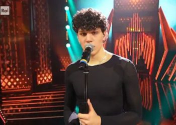 Nicolò Filippucci a Sarà Sanremo (Foto: screen Raiplay)