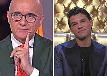 Alfonso Signorini parla di Antonio Medugno (Collage screen Mediaset Infinity)