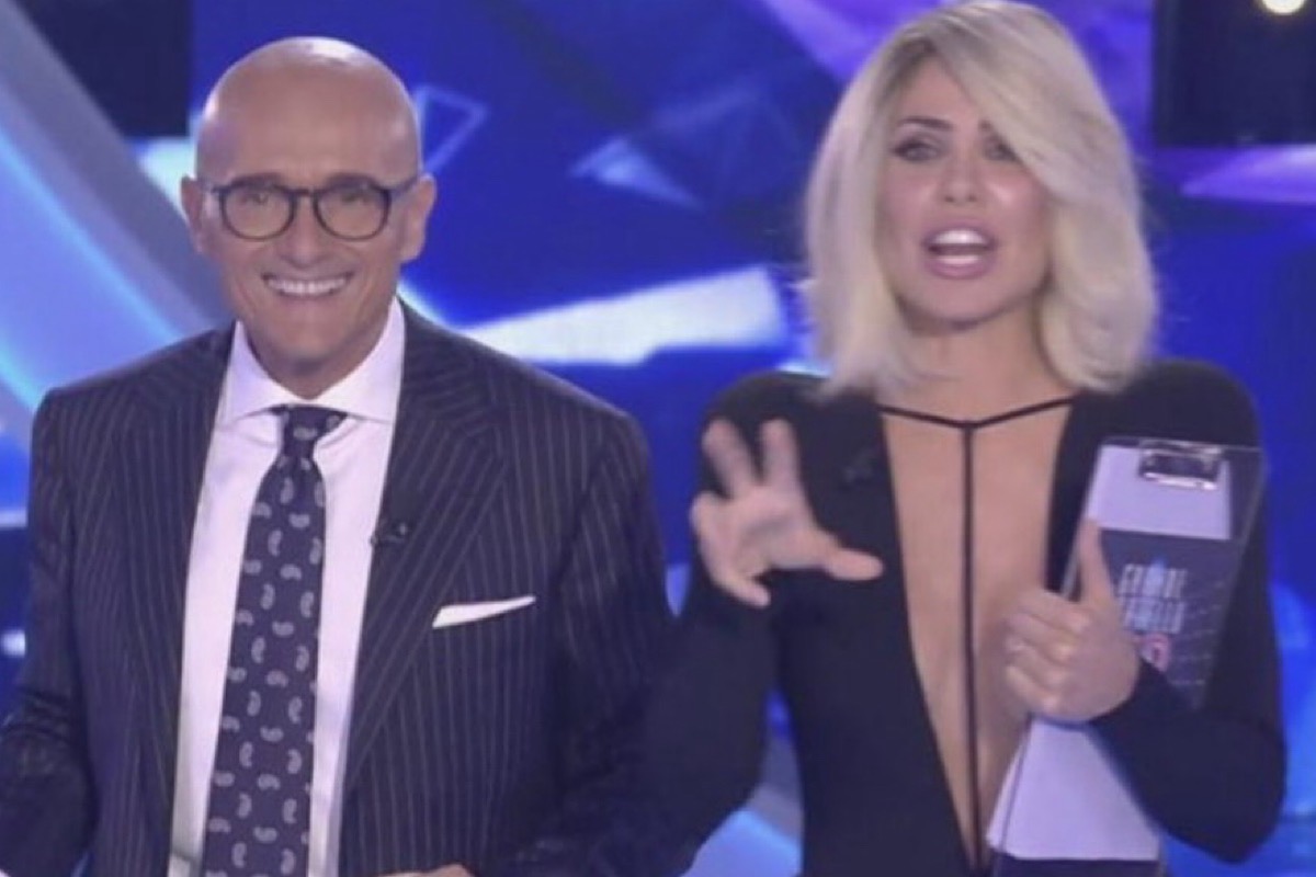 Alfonso Signorini Ilary Blasi GF Vip