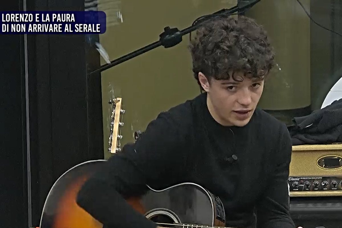 Amici 25, lo sfogo di Lorenzo Salvetti (Screen Witty Tv)