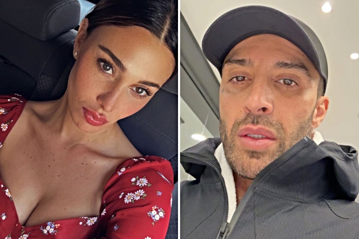 Scambio di messaggi tra Belen Rodriguez e Andrea Iannone (Collage screen Ig)