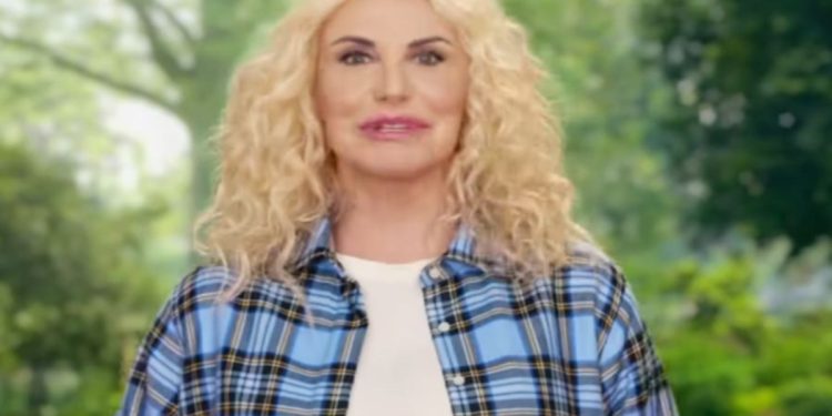 Antonella Clerici - screenshot video Instagram