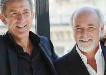 Ezio Greggio e Antonio Ricci Striscia