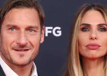 Francesco Totti e Ilary Blasi (foto web)