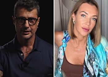 Ludmila Radchenko mostra le chat con Fabrizio Corona (Collage screen Instagram)