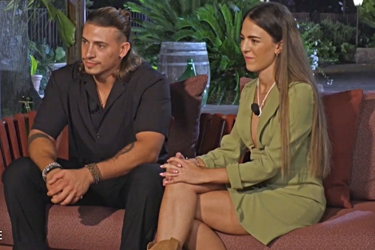 Temptation Island Simone Margagliotti vuole tornare con a Sonia Barrile (Screen Witty tv)