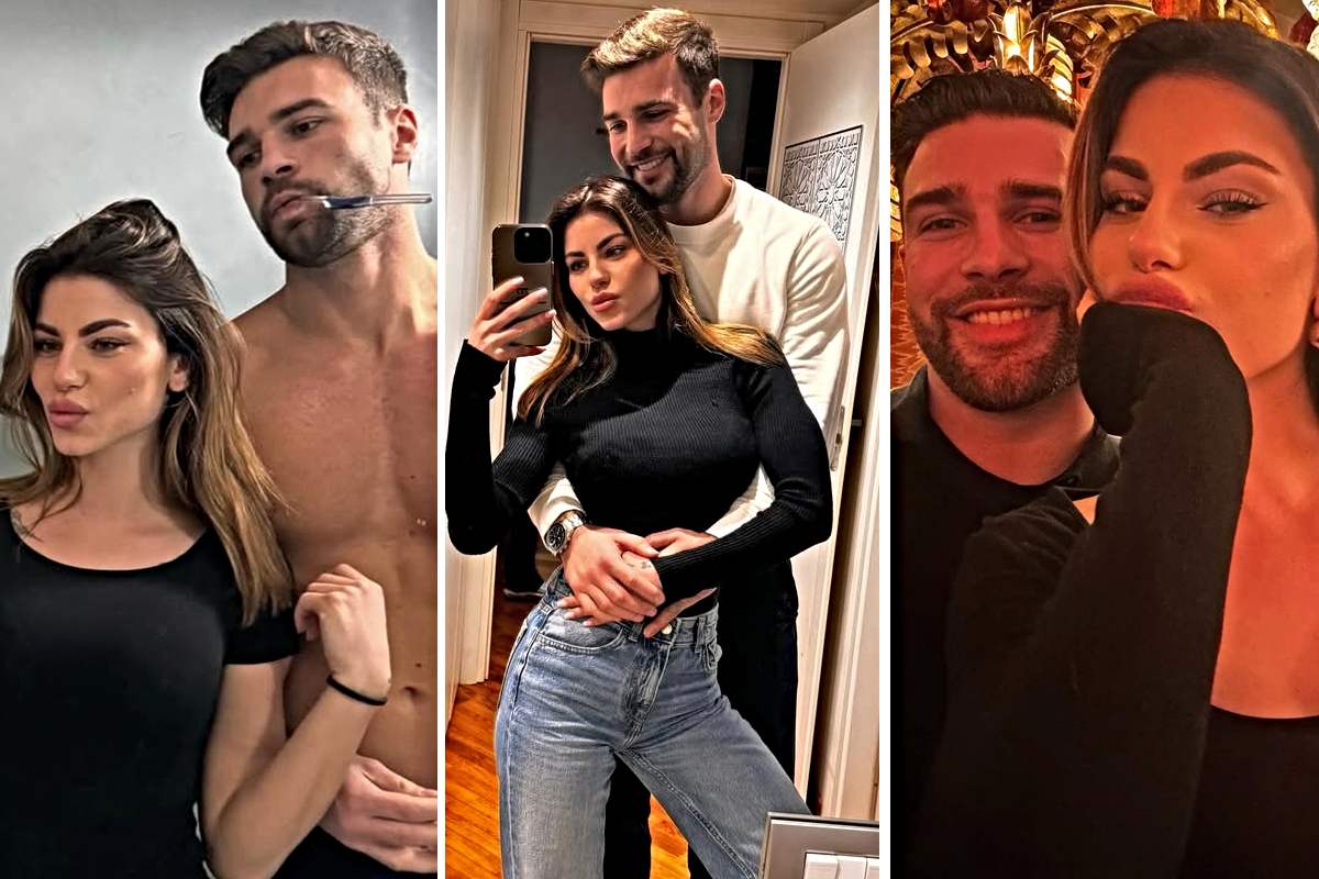 Flavio e Nicole complici sui social dopo la scelta a Uomini e Donne (Collage foto Instagram)