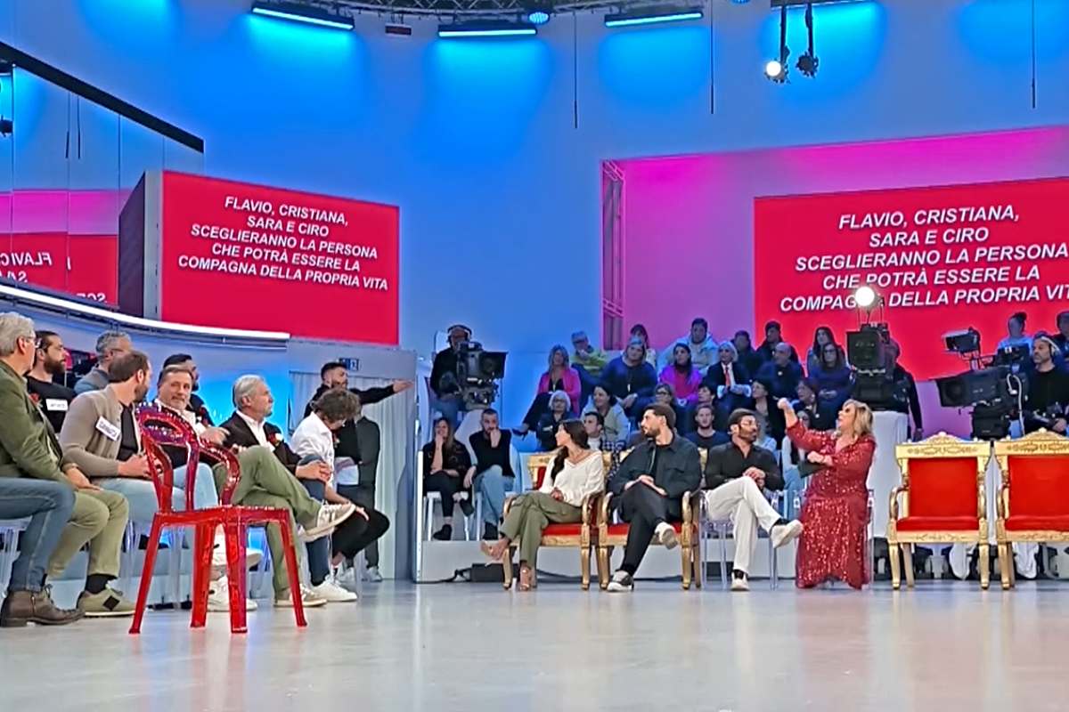 Tina Cipollari contro Federico Cotugno a Uomini e Donne (Screen Instagram)