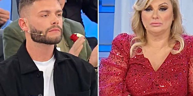 Scontro acceso tra Federico Cotugno e Tina Cipollari (Collage screen Witty Tv)