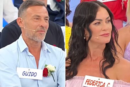 Uomini e Donne, i momenti più imbarazzanti per Guido Ricci e Federica Clazzer (Collage screen Witty TV)