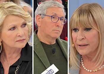 Mario esce con Magda, Gemma Galgani furiosa a Uomini e Donne (Collage screen Witty Tv)