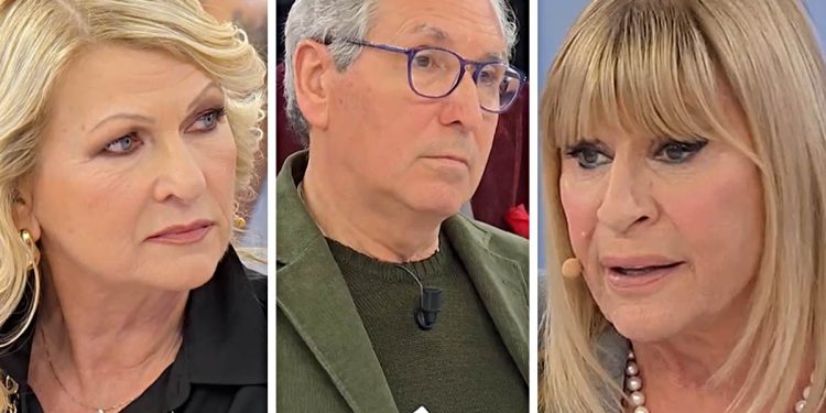 Mario esce con Magda, Gemma Galgani furiosa a Uomini e Donne (Collage screen Witty Tv)