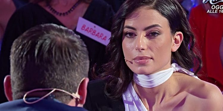 Martina Cardamone commenta la scelta di Flavio Ubirti a Uomini e Donne (Screen Witty Tv)