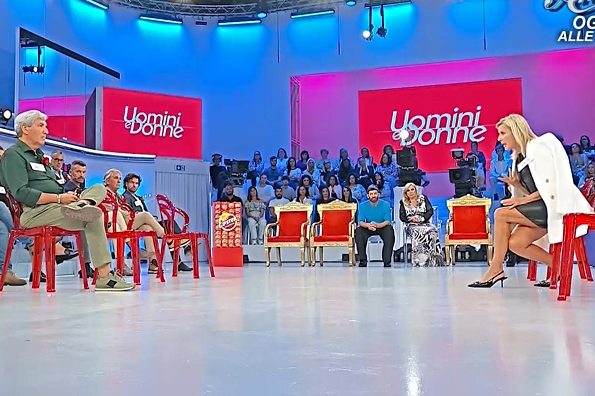 Uomini e Donne, Mario e Magda litigano e si dicono addio (Screen Witty tv)