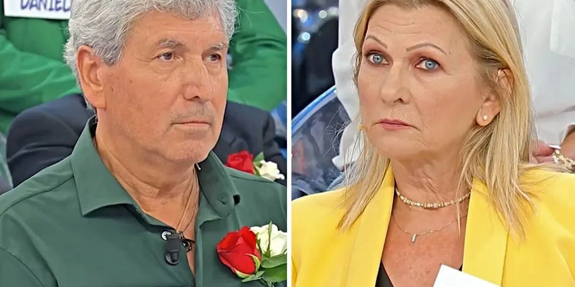 Uomini e Donne, scatta il bacio tra Magda e Mario ma lui la delude (Collage screen Witty Tv)