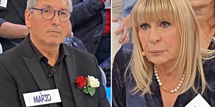 Mario umilia Gemma Galgani a Uomini e Donne (Collage screen Witty Tv)