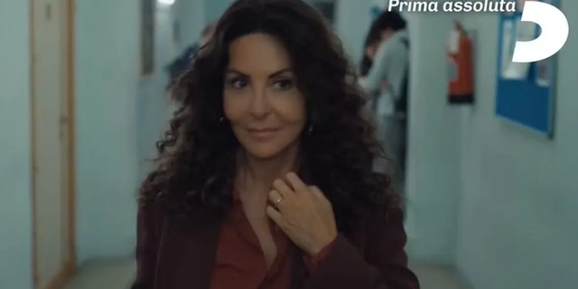 Sabrina Ferilli in "A testa alta" (Foto: screen Mediaset Infinity)