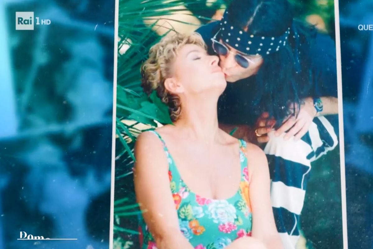 Enrica Bonaccorti e Renato Zero